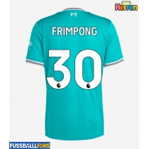 Liverpool Jeremie Frimpong #30 3rd trikot 2025-26 Kurzarm
